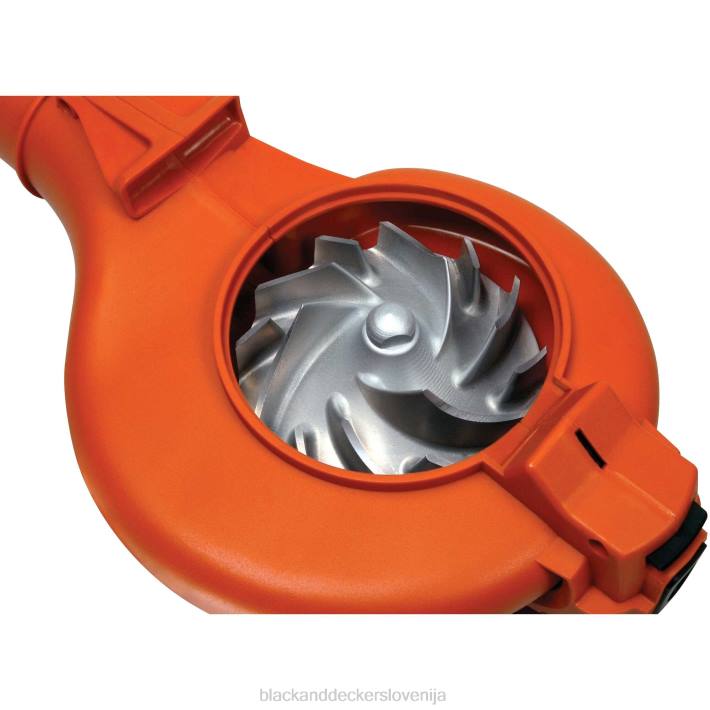 BLACK+DECKER 12 A visoko zmogljiv puhalnik/vakuumski/mulčer 8B2Z446 na prostem