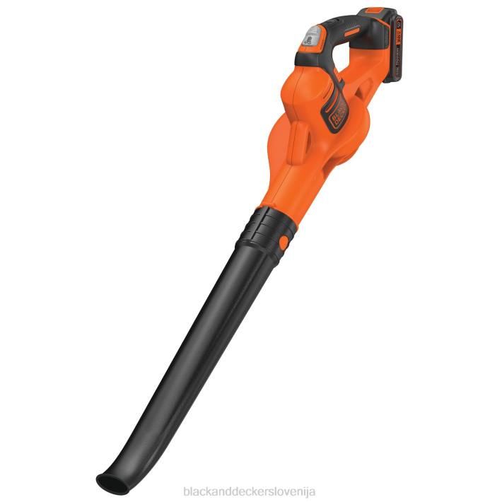 BLACK+DECKER 20v max akumulatorski pometač s funkcijo powerboost 8B2Z428 na prostem