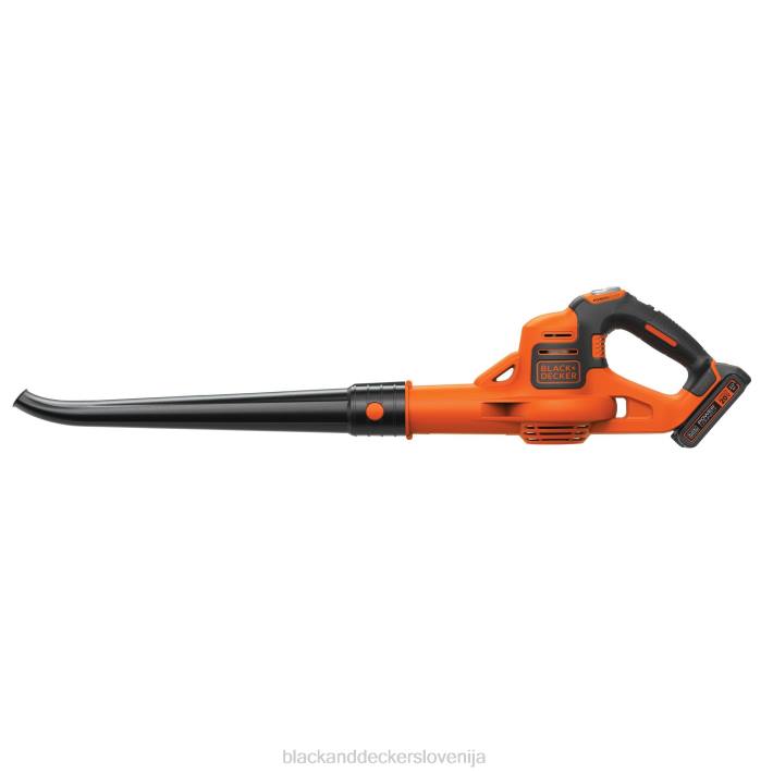 BLACK+DECKER 20v max akumulatorski pometač s funkcijo powerboost 8B2Z428 na prostem
