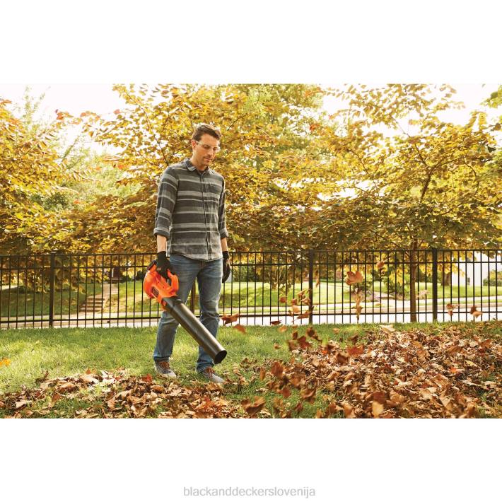 BLACK+DECKER 20v max puhalo za listje aksialno 2,0-ah 8B2Z430 na prostem