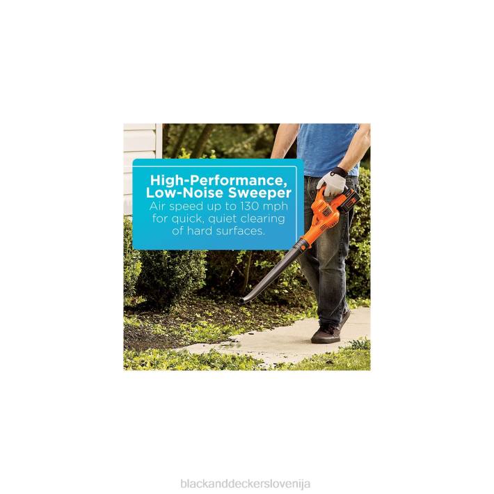 BLACK+DECKER Kombinirani komplet za prirezovanje/pometanje z litijevimi vrvicami največ 40 V 8B2Z441 na prostem