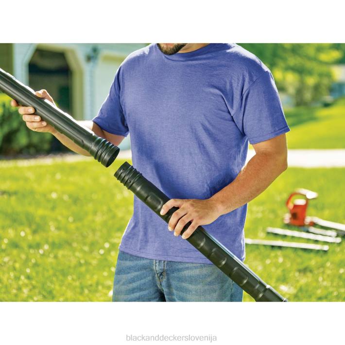 BLACK+DECKER nastavek za čiščenje žlebov za hitro povezavo puhalnika 8B2Z452 na prostem