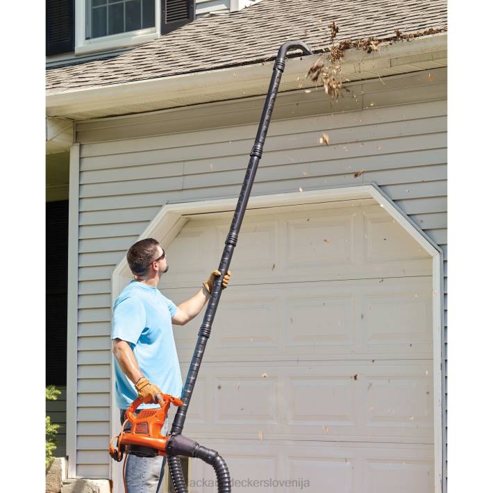 BLACK+DECKER nastavek za čiščenje žlebov za hitro povezavo puhalnika 8B2Z452 na prostem