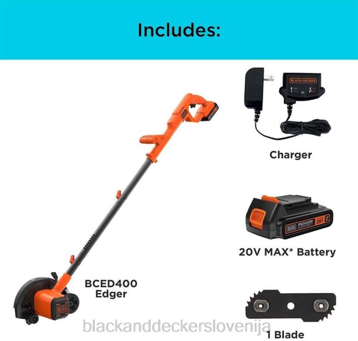 BLACK+DECKER 20v max robnik 8B2Z517 na prostem