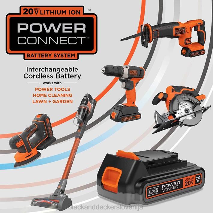 BLACK+DECKER 20v max robnik 8B2Z517 na prostem