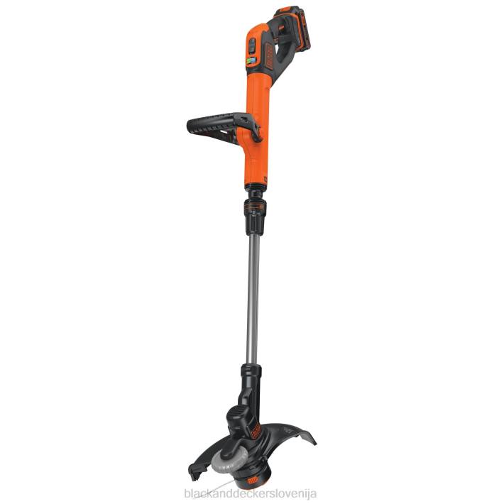 BLACK+DECKER 2-stopenjski 12-palčni brezžični prirezovalnik z vrvico največ 20 V 8B2Z484 na prostem