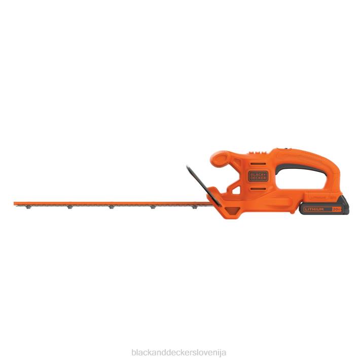 BLACK+DECKER Priložena baterija in polnilec za akumulatorske škarje za živo mejo največ 20 V 8B2Z502 na prostem