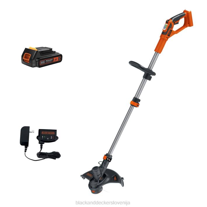 BLACK+DECKER Samo 13-palčno orodje za prirezovanje z vrvico največ 40 V 8B2Z486 na prostem