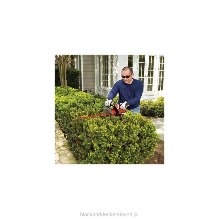 BLACK+DECKER Samo 22-palčno orodje akumulatorske škarje za živo mejo 20 V 8B2Z506 na prostem
