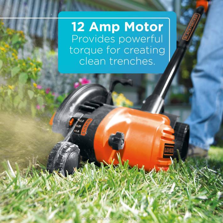 BLACK+DECKER ac robnik trate 8B2Z497 na prostem