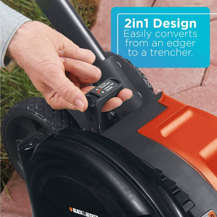 BLACK+DECKER ac robnik trate 8B2Z497 na prostem