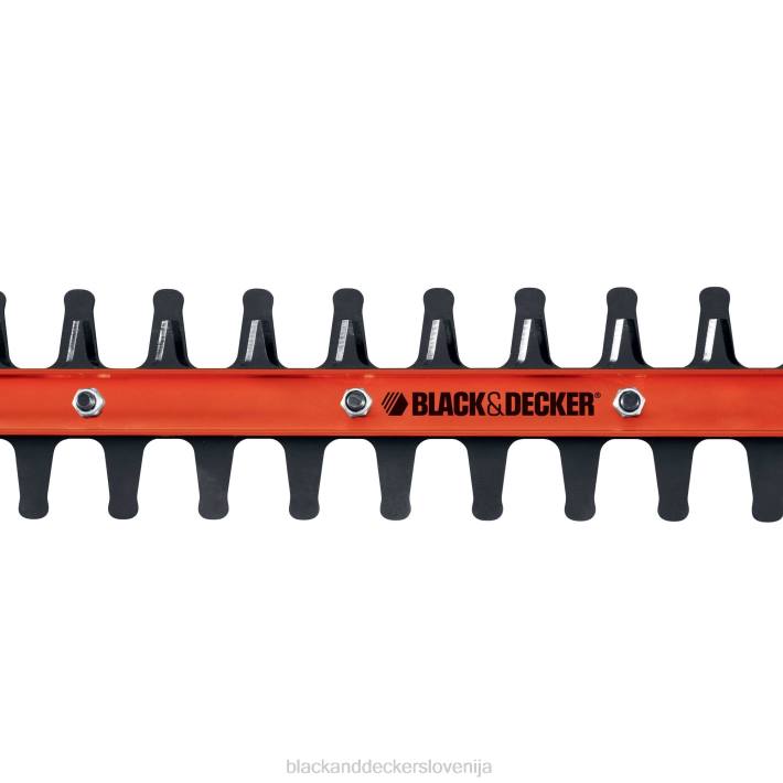 BLACK+DECKER škarje za živo mejo z vrtljivim ročajem rezila z dvojnim rezilom 3,3 ampera 24 palcev 8B2Z495 na prostem