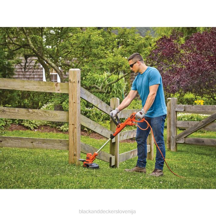 BLACK+DECKER trimer z nitko električni 14-col 8B2Z492 na prostem