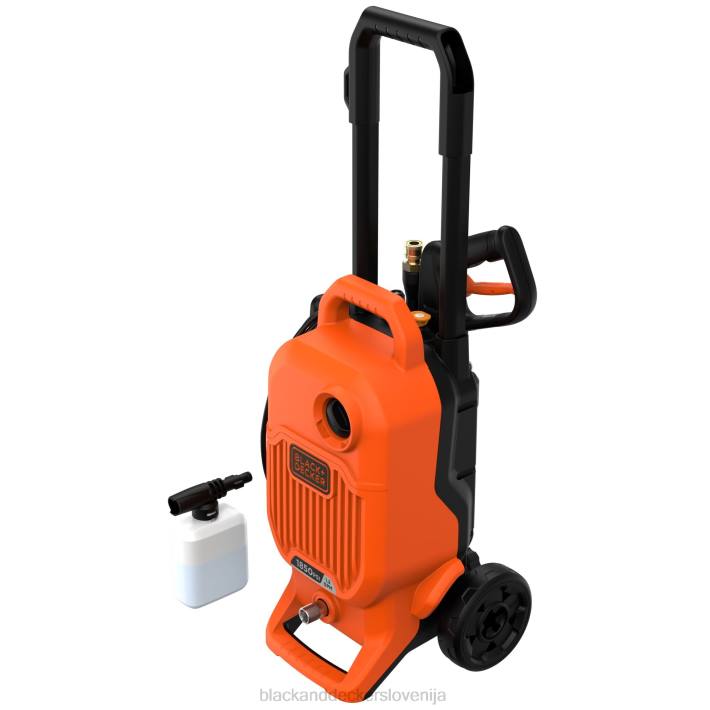 BLACK+DECKER 1850 psi 1,2 gpm tlačni čistilnik 8B2Z472 na prostem