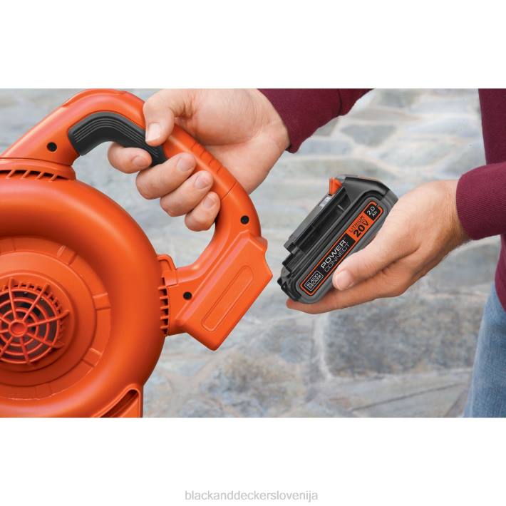 BLACK+DECKER 20v max litij-ionska baterija za polnjenje 2,0 ah 8B2Z716 orodja
