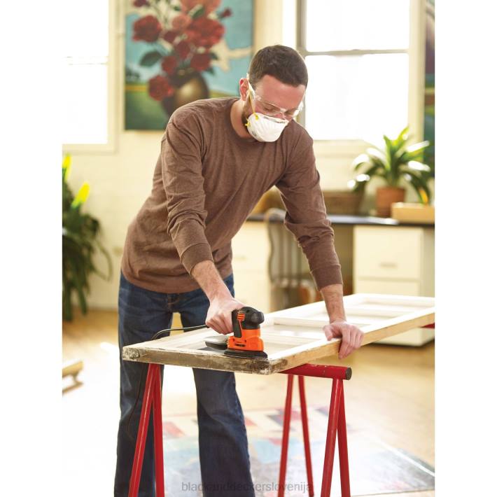 BLACK+DECKER Električni brusilnik za podrobnosti 1,2 A 8B2Z624 orodja