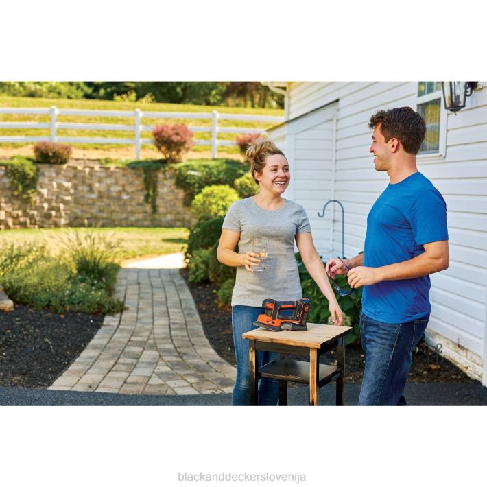 BLACK+DECKER Samo brusilnik z miško 20 V 8B2Z619 orodja