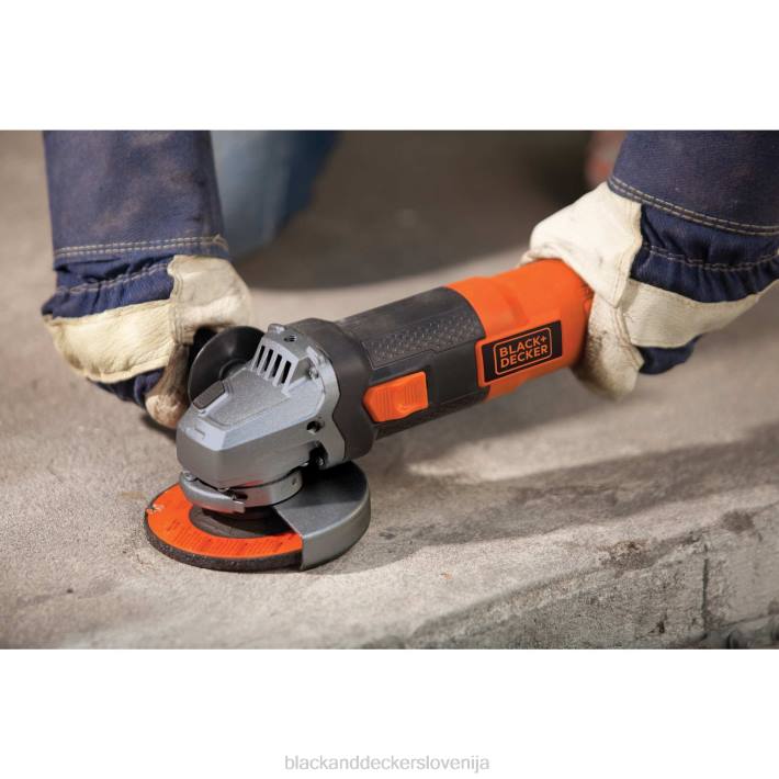 BLACK+DECKER kotni brusilnik 4-1/2-inch 6 amp 8B2Z615 orodja