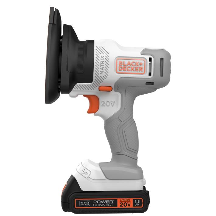 BLACK+DECKER nastavek za večnamensko orodje matrix brusilnik s kovčkom za shranjevanje 8B2Z641 orodja