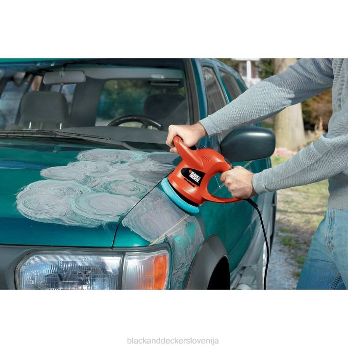 BLACK+DECKER polirni stroj s spremenljivo hitrostjo 6-palčni 8B2Z626 orodja