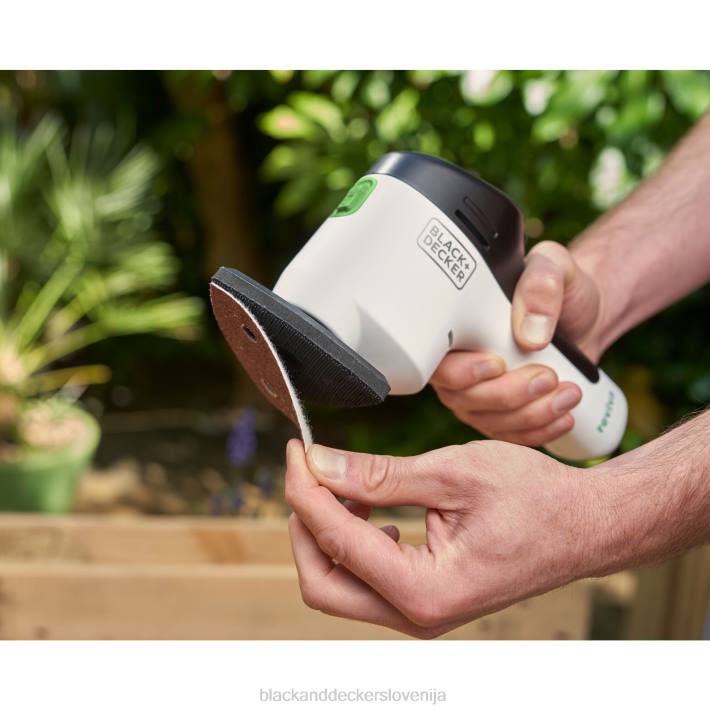 BLACK+DECKER reviva 12v max akumulatorski brusilnik za podrobnosti s polnilcem 8B2Z616 orodja