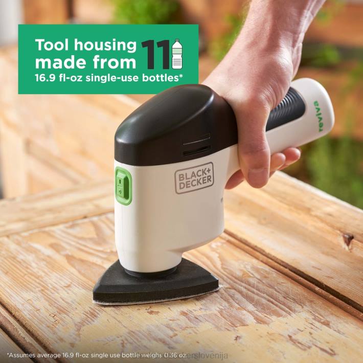 BLACK+DECKER reviva 12v max akumulatorski brusilnik za podrobnosti s polnilcem 8B2Z616 orodja