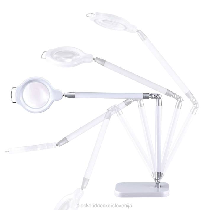 BLACK+DECKER LED namizna svetilka ultra doseg bela 8B2Z691 orodja