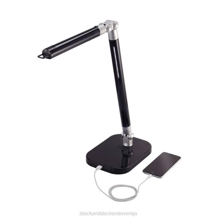 BLACK+DECKER namizna led svetilka exalt bar črna 8B2Z697 orodja