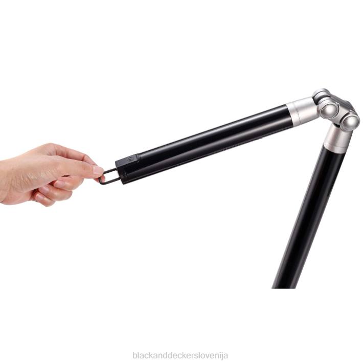 BLACK+DECKER črna namizna LED svetilka z ultra dosegom 8B2Z693 orodja