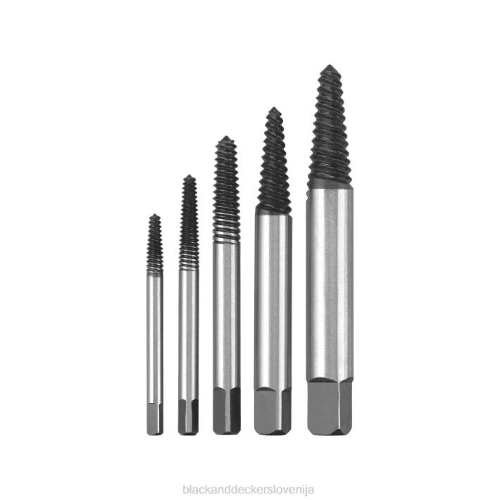 BLACK+DECKER komplet vijačnih izvlekov 5-delni 8B2Z759 orodja