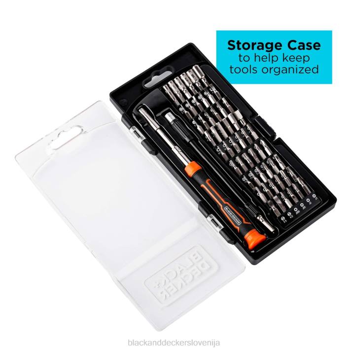 BLACK+DECKER 56 delni komplet natančnih izvijačev 8B2Z606 orodja
