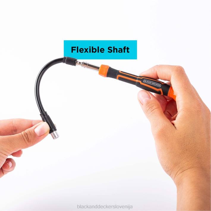 BLACK+DECKER 56 delni komplet natančnih izvijačev 8B2Z606 orodja