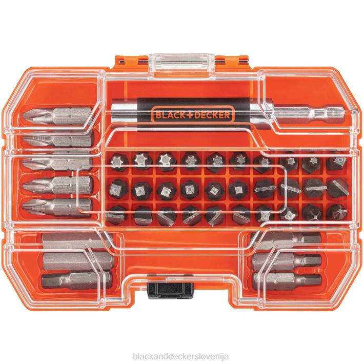 BLACK+DECKER set nastavkov za izvijač 42-delni 8B2Z603 orodja