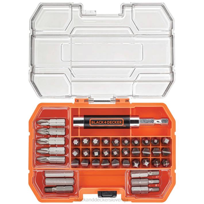 BLACK+DECKER set nastavkov za izvijač 42-delni 8B2Z603 orodja