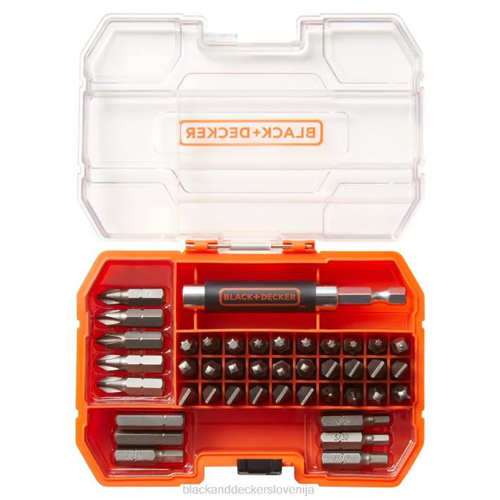 BLACK+DECKER set nastavkov za izvijač 42-delni 8B2Z603 orodja
