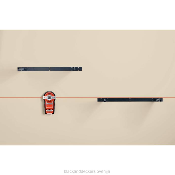 BLACK+DECKER linijsko lasersko samodejno niveliranje z iskalcem čepov 8B2Z610 orodja