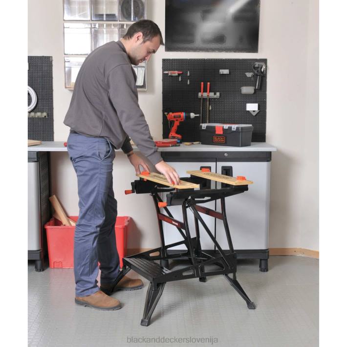 BLACK+DECKER workmate 225 prenosni delovni center in primež 8B2Z687 orodja