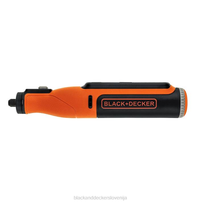 BLACK+DECKER 8v max akumulatorsko rotacijsko orodje s 35-delnim kompletom pribora 8B2Z678 orodja