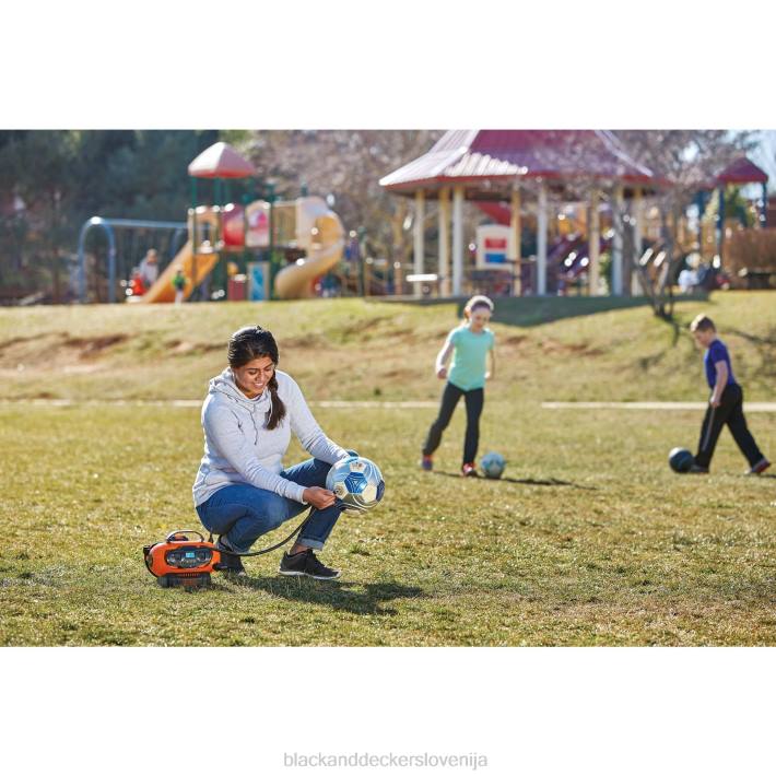 BLACK+DECKER Akumulatorski napihovalnik pnevmatik največ 20 V Samo brezžično in kabelsko električno orodje 8B2Z674 orodja