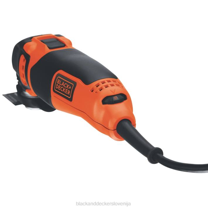 BLACK+DECKER nihajoče večnamensko orodje s spremenljivo hitrostjo 2,5-amp 8B2Z677 orodja