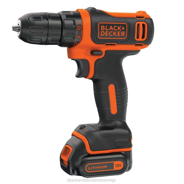 BLACK+DECKER 12v max vrtalnik in komplet orodij za dom 60-delni 8B2Z554 orodja