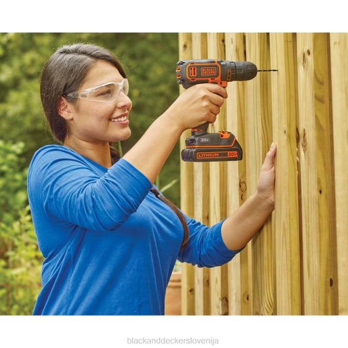 BLACK+DECKER 20v max akumulatorski vrtalni vijačnik 8B2Z521 orodja