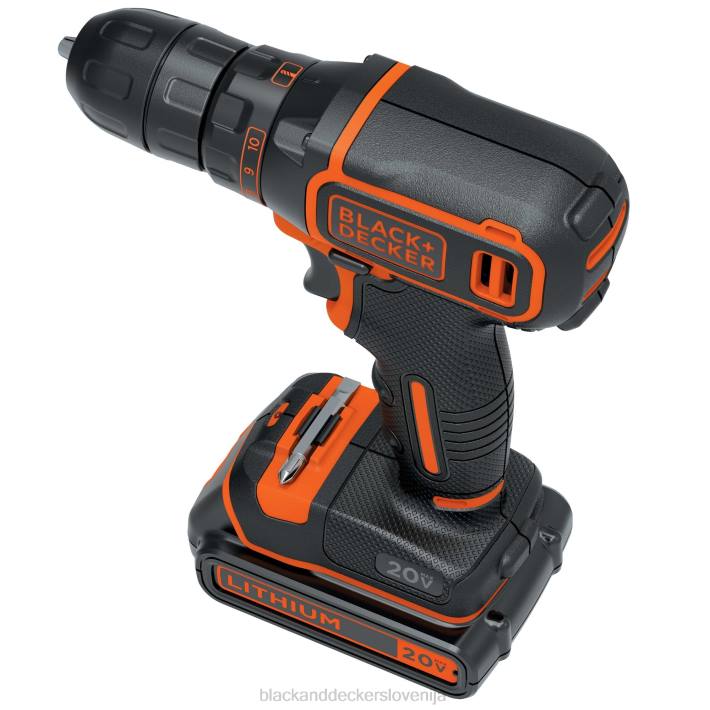 BLACK+DECKER 20v max akumulatorski vrtalni vijačnik 8B2Z521 orodja