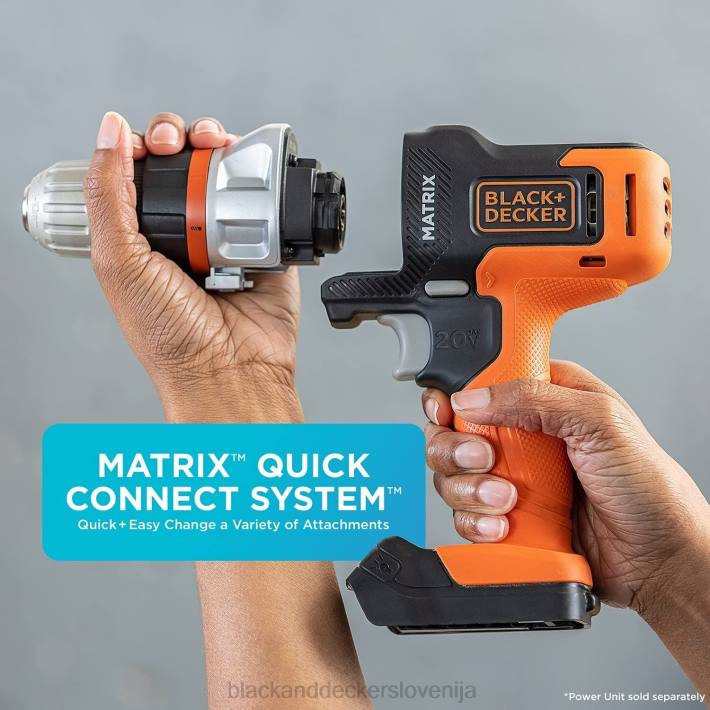 BLACK+DECKER 20v max matrični akumulatorski vrtalni vijačnik 8B2Z534 orodja