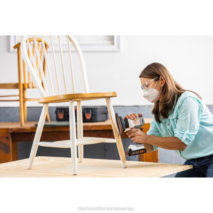 BLACK+DECKER 20v max matrix brezžični kombinirani komplet 6 orodij belo in oranžno 8B2Z528 orodja