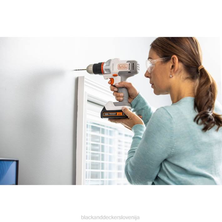 BLACK+DECKER 20v max matrix brezžični kombinirani komplet 6 orodij belo in oranžno 8B2Z528 orodja