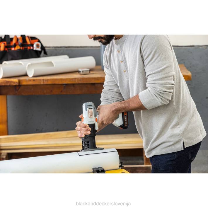 BLACK+DECKER 20v max matrix brezžični kombinirani komplet 6 orodij belo in oranžno 8B2Z528 orodja