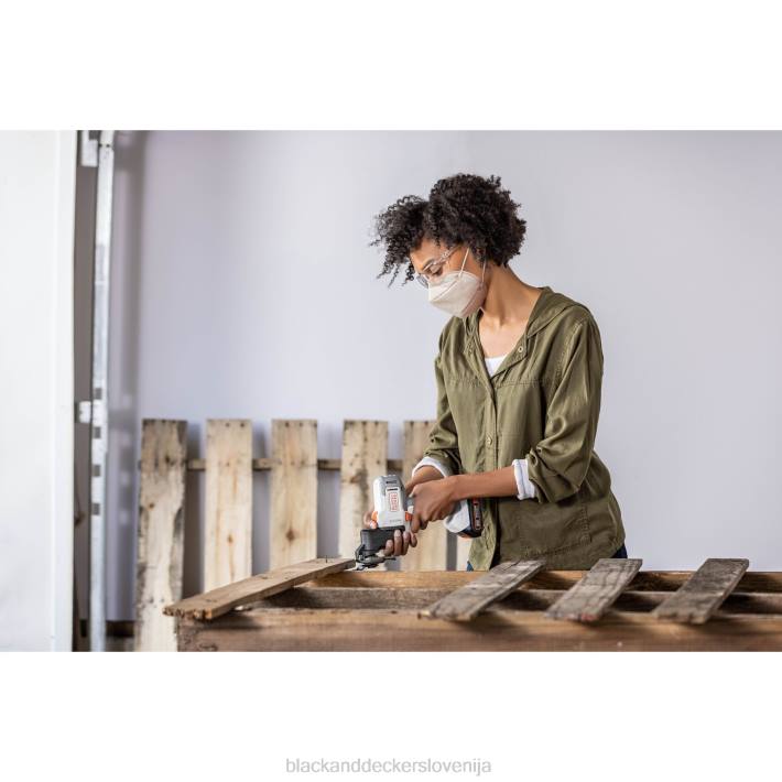 BLACK+DECKER 20v max matrix brezžični kombinirani komplet 6 orodij belo in oranžno 8B2Z528 orodja