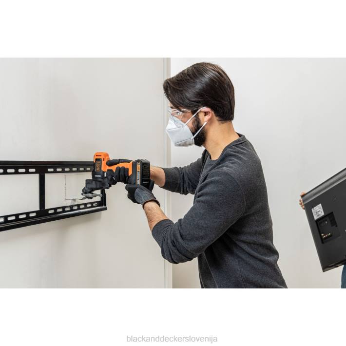 BLACK+DECKER 20v max matrix vrtalni komplet kombiniranega električnega orodja Set 6 orodij Garnitura brezžičnega orodja 8B2Z527 orodja