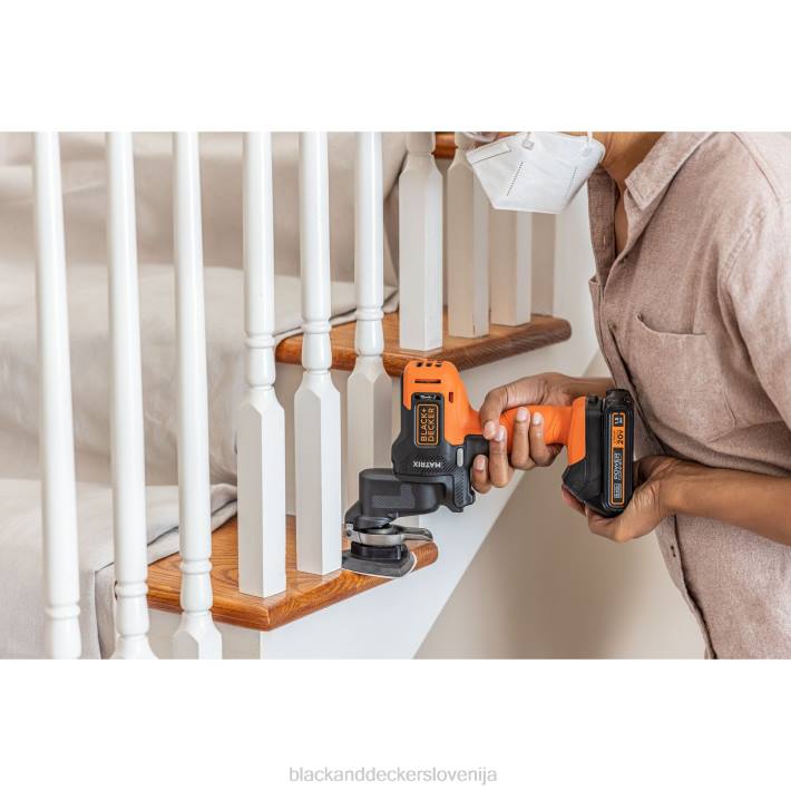 BLACK+DECKER 20v max matrix vrtalni komplet kombiniranega električnega orodja Set 6 orodij Garnitura brezžičnega orodja 8B2Z527 orodja